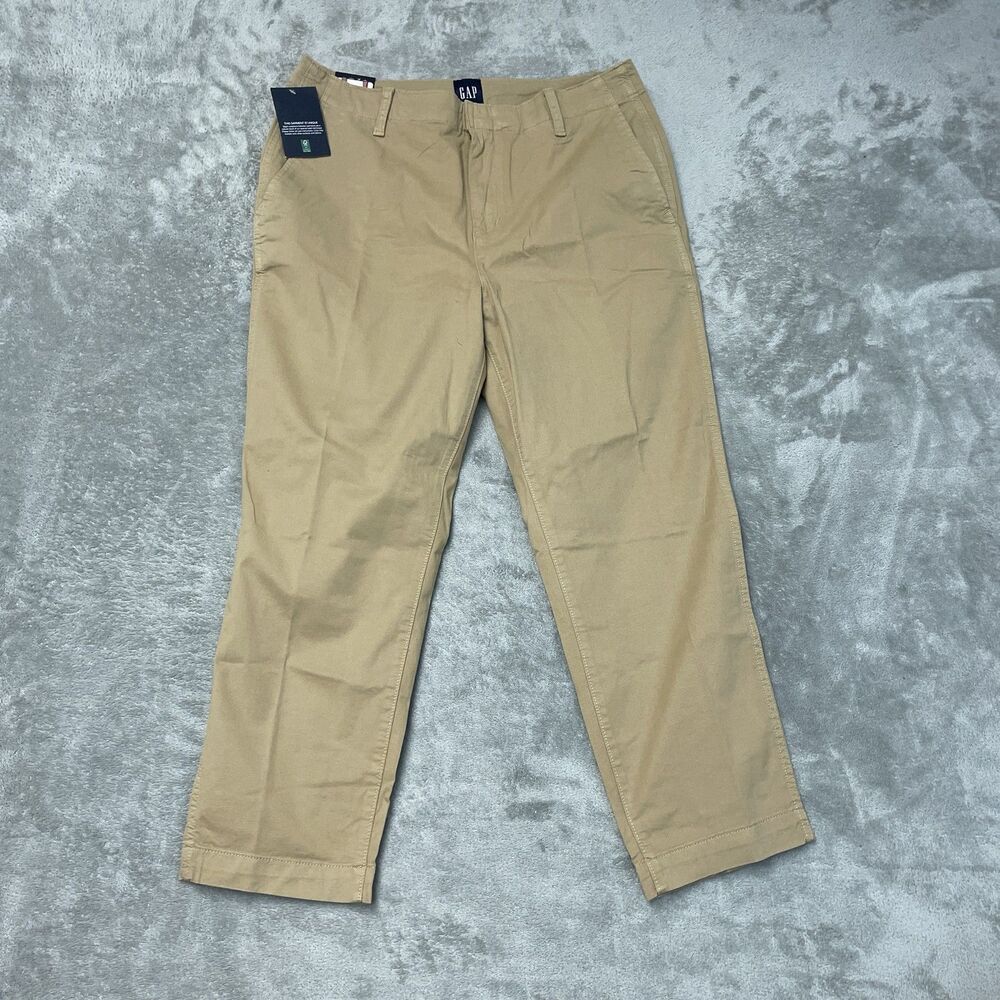 GAP Women's Size 14 Slim Ankle Pant Tan H0930 - Picture 2 of 10